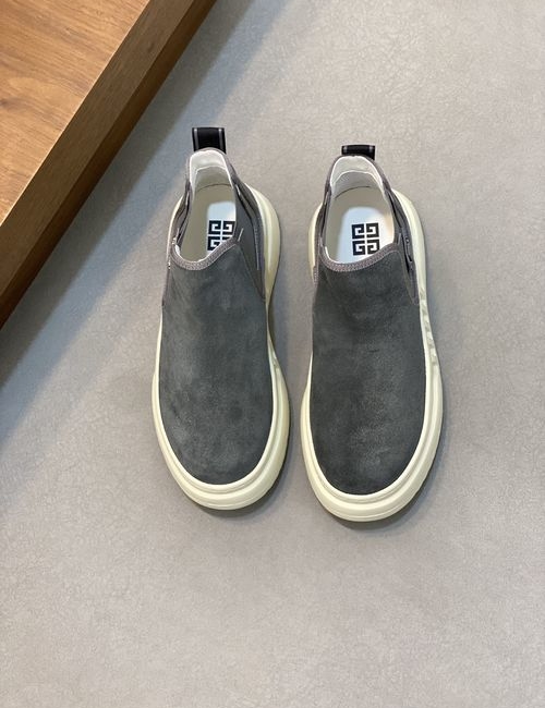 Givenchy Leather Fashion Sneakers With Foam Outsole