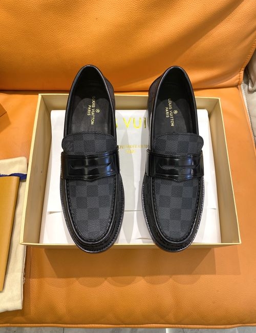 Louis Vuitton LV Major Loafers Monogram Jacquard Leather Sole