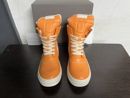 Rick Owens Inverted Triangle Calfskin Casual Shoes