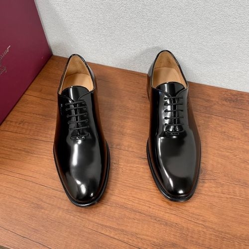 Ferragamo Patent Leather Oxford Dress Shoes