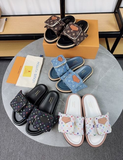 Louis Vuitton LV Pool Pillow Comfort Flat Sandals
