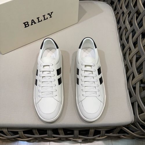 Bally Black Napa Leather Casual Sneakers