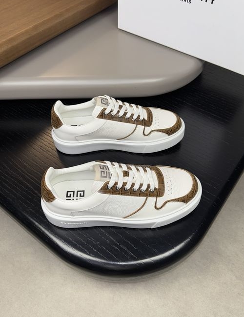Givenchy Premium Multi-texture Leather Casual Sneakers