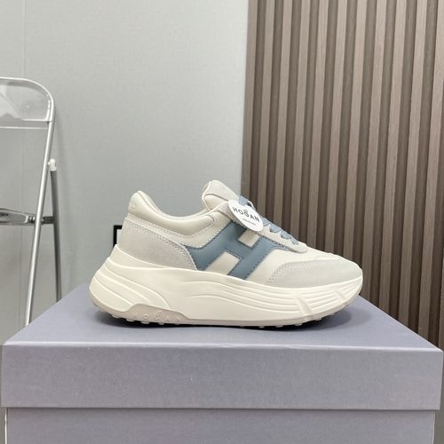 Hogan H-color Thick Sole Casual Shoes