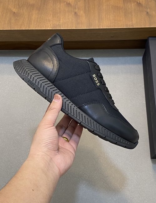 Hugo Boss Stitched Mesh Casual Sports Shoes