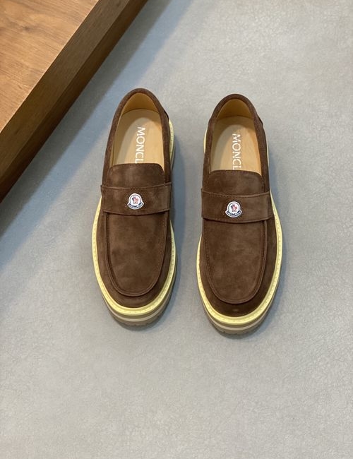 Moncler Cowhide High-top Casual Sneakers