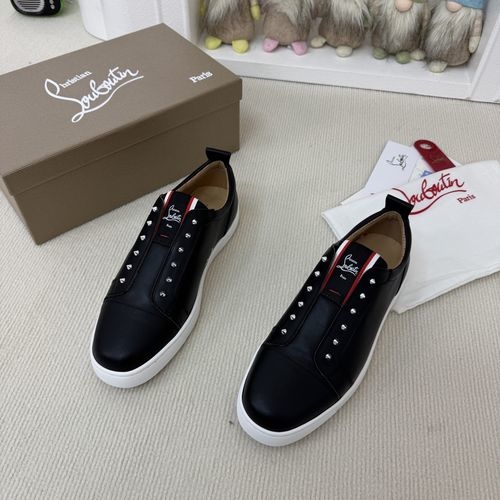 Christian Louboutin Low-top Spike Red Sole Shoes