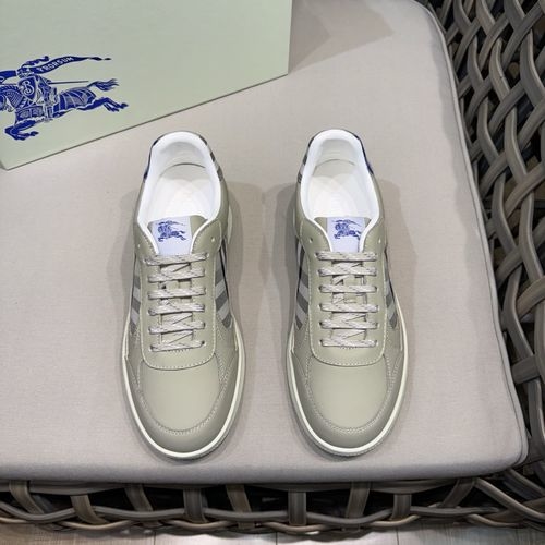 Burberry Genuine Leather Low-top Sneakers