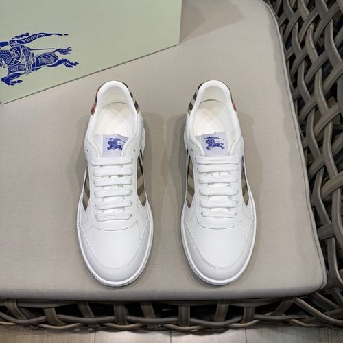 Burberry Genuine Leather Low-top Sneakers