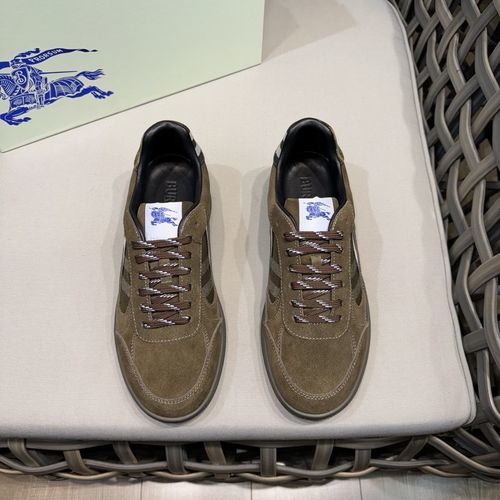 Burberry Genuine Leather Low-top Sneakers