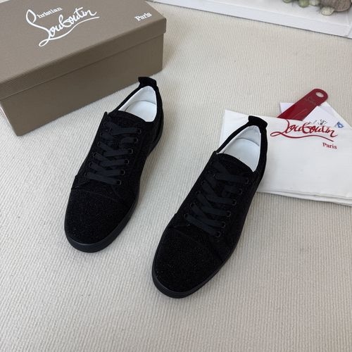 Christian Louboutin Low-top Spike Red Sole Shoes