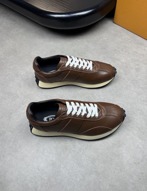 Tods Nappa Leather Casual Sneakers