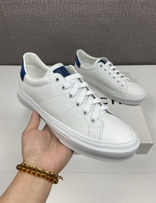 Givenchy Embossed 4G Logo Leather Sneakers