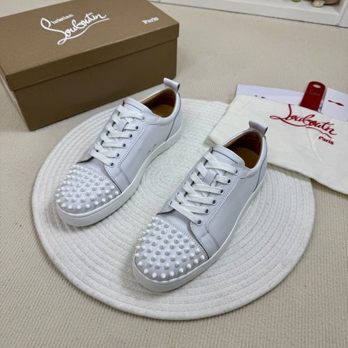 Christian Louboutin Low-top Spike Red Sole Shoes