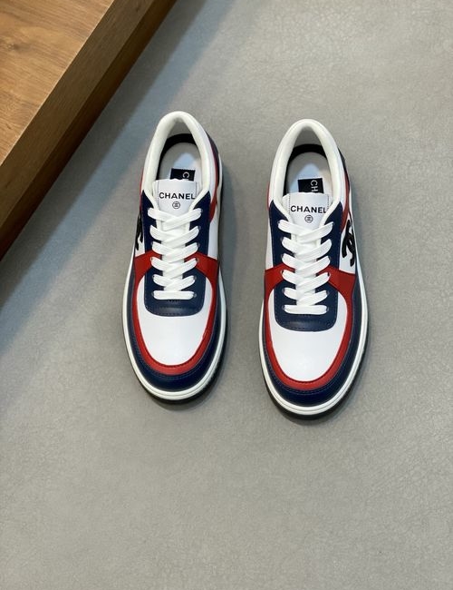 Chanel Breathable Suede Running Shoes With Reflective Trim