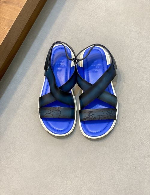 Berluti Genuine Leather Sandals