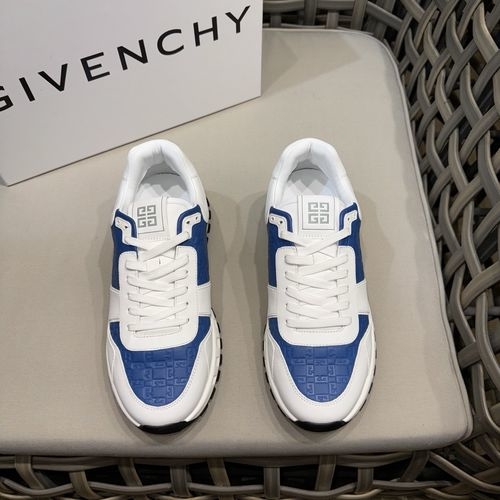 Givenchy 4G Embossed Matte Leather Casual Shoes