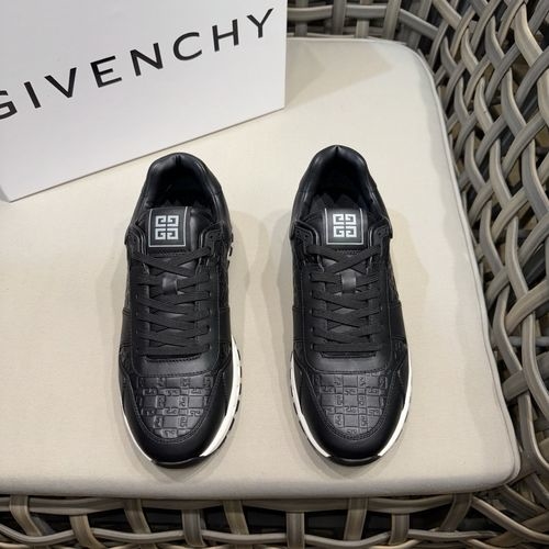 Givenchy 4G Embossed Matte Leather Casual Shoes
