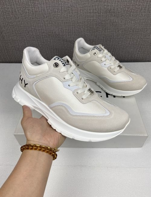 Givenchy City Sport Smooth Leather Striped Sneakers