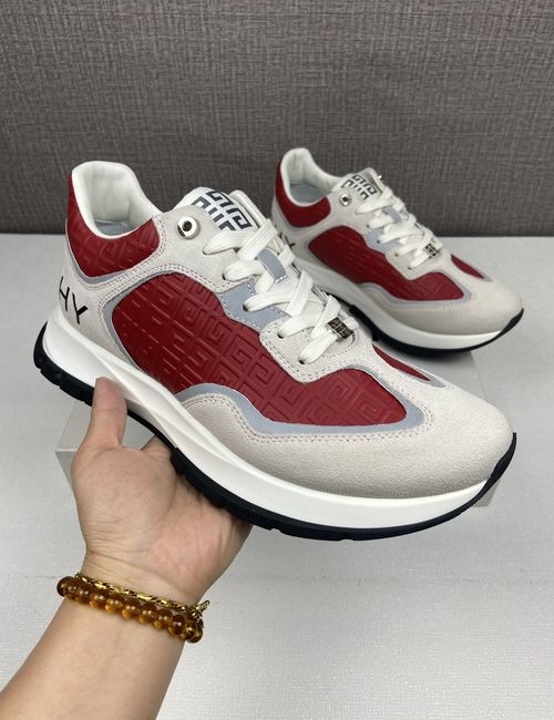 Givenchy City Sport Smooth Calfskin Sneakers Embossed Logo