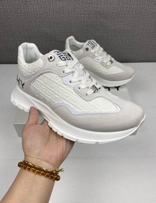 Givenchy City Sport Smooth Calfskin Sneakers Embossed Logo