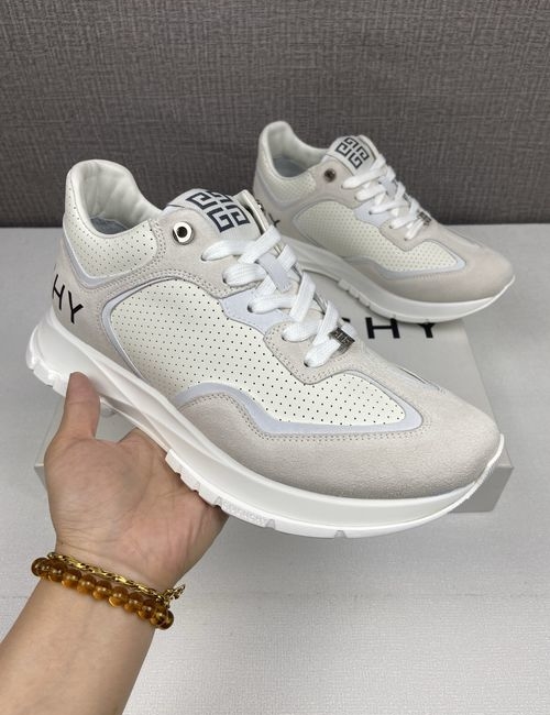 Givenchy City Sport Smooth Calfskin Sneakers Embossed Logo
