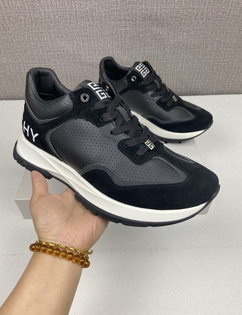 Givenchy City Sport Smooth Calfskin Sneakers Embossed Logo