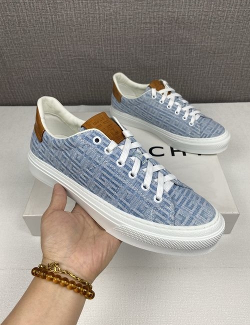 Givenchy City Series Denim Low-top Sneakers