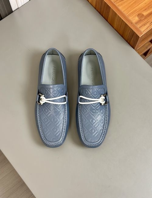 Ferragamo Slip-on Loafers With Rubber Outsole