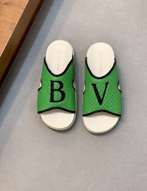 Bottega Veneta BV Italian Cowhide Upper Original Outsole Slippers