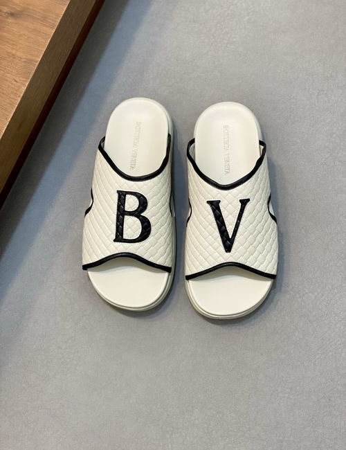 Bottega Veneta BV Italian Cowhide Upper Original Outsole Slippers