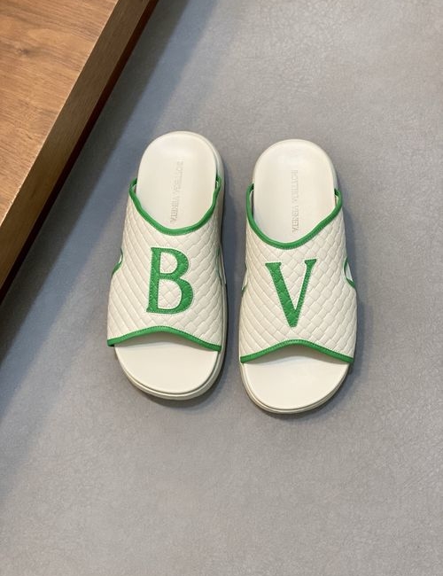 Bottega Veneta BV Italian Cowhide Upper Original Outsole Slippers