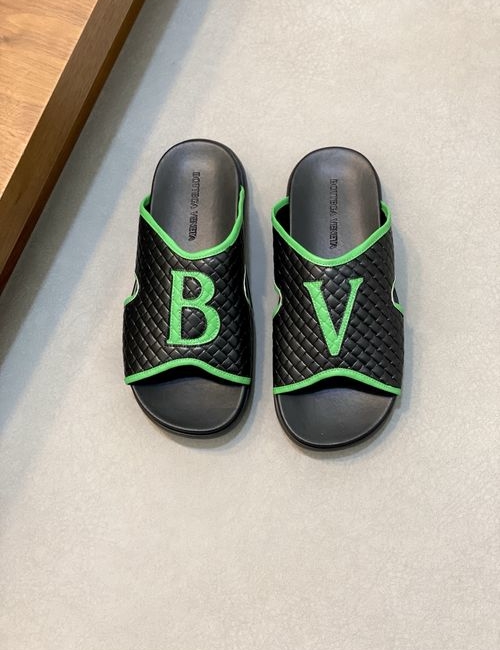 Bottega Veneta BV Italian Cowhide Upper Original Outsole Slippers