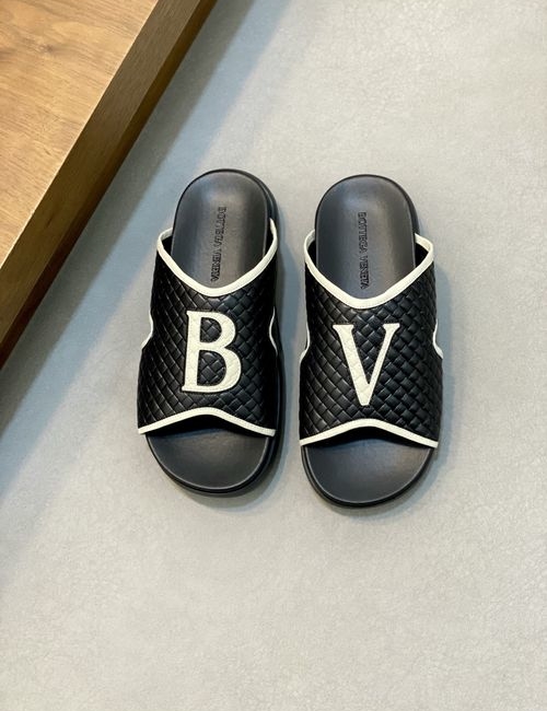 Bottega Veneta BV Italian Cowhide Upper Original Outsole Slippers