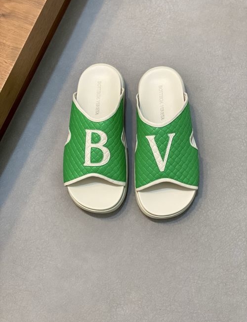 Bottega Veneta BV Italian Cowhide Upper Original Outsole Slippers