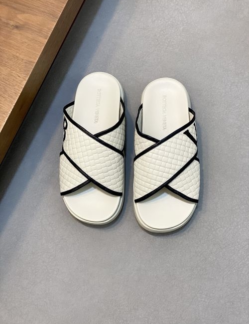 Bottega Veneta BV Italian Cowhide Upper Original Outsole Slippers