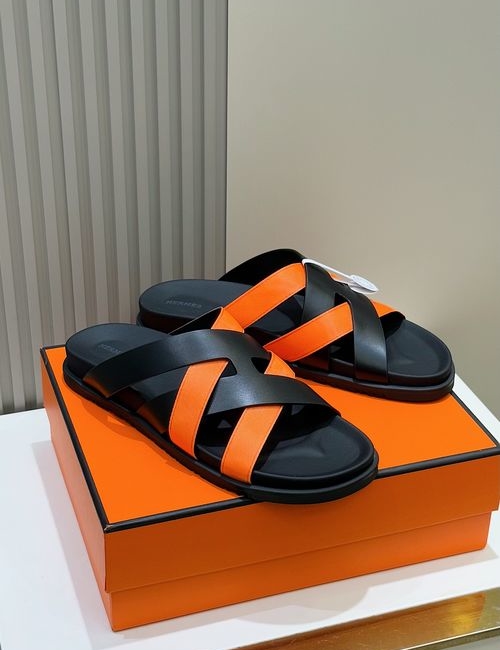 Hermes Kazimir Sandals Cross-strap Anti-slip Beach
