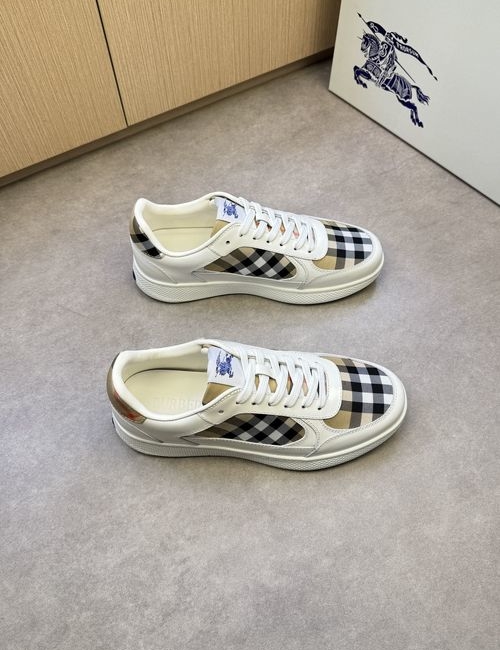 Burberry Premium Patent Leather Sneakers