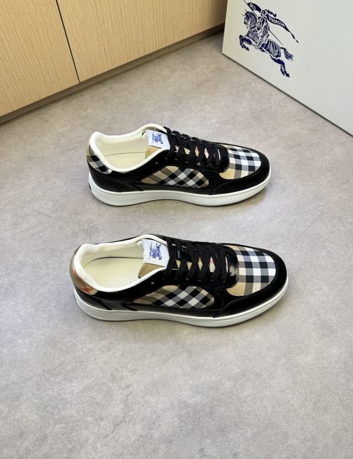 Burberry Premium Patent Leather Sneakers