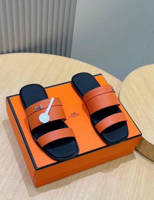 Hermes Leather Sandals Genuine Leather Sole
