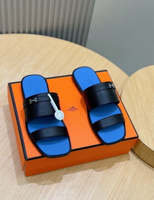 Hermes Leather Sandals Genuine Leather Sole
