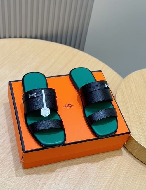 Hermes Leather Sandals Genuine Leather Sole