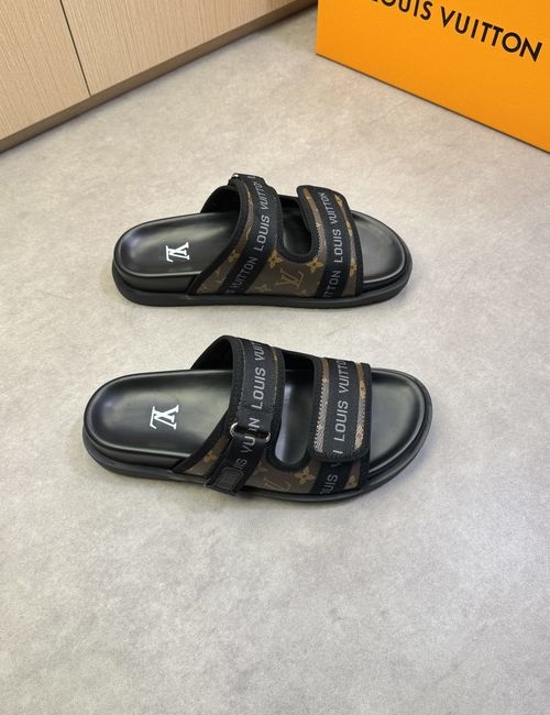Louis Vuitton LV Casual Slides With PVC Upper Eco Lining TPU Sole