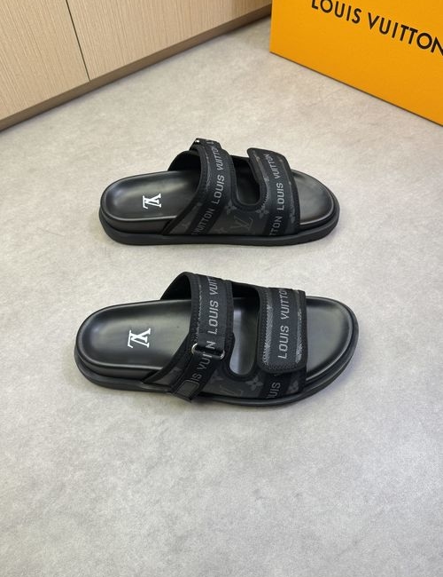 Louis Vuitton LV Casual Slides With PVC Upper Eco Lining TPU Sole