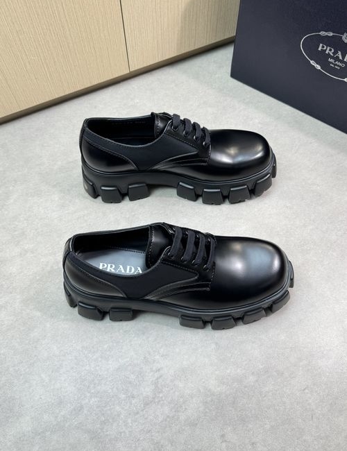 Prada Premium Leather Dress Shoes