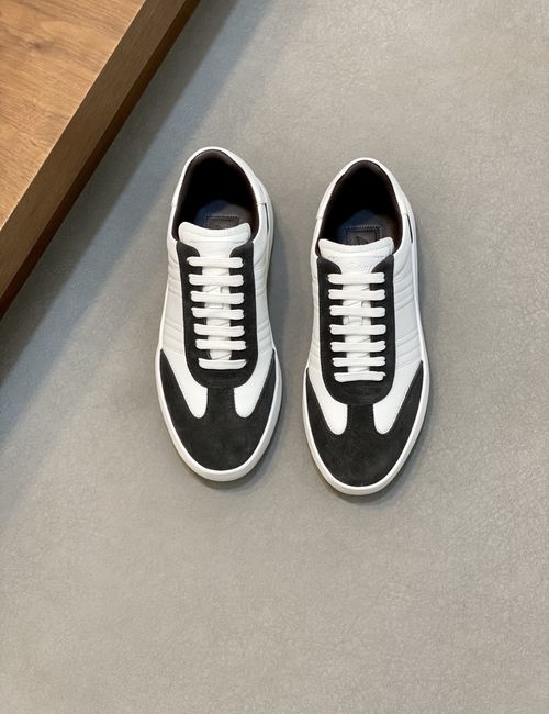 Brionia Nappa Leather Striped Lightweight Sneakers
