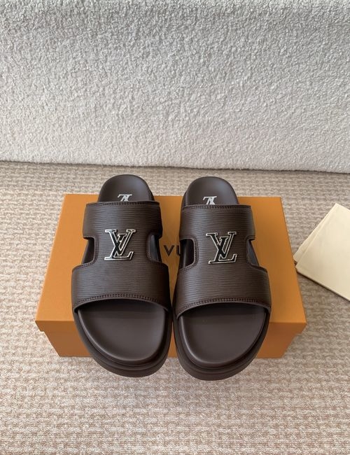 Louis Vuitton LV Monogram Hook And Loop Slippers
