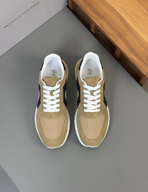 Brunello Cucinelli BC Suede Casual Shoes With Horsebit Detail