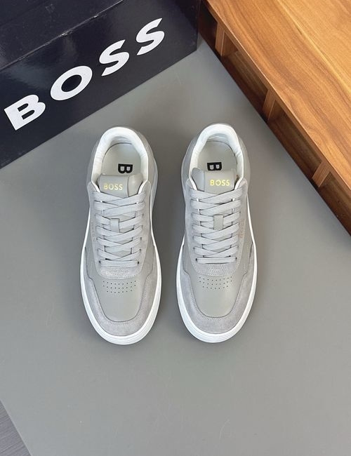 Hugo Boss Fur Fabric Casual Sneakers