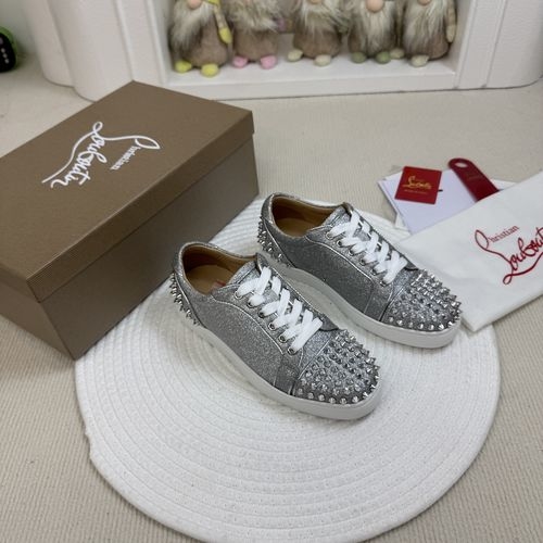 Christian Louboutin Low-top Spike Red Sole Shoes